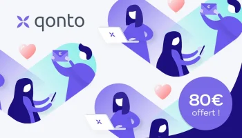 Qonto, la néo-banque évolutive pour les pros (80€ offert)